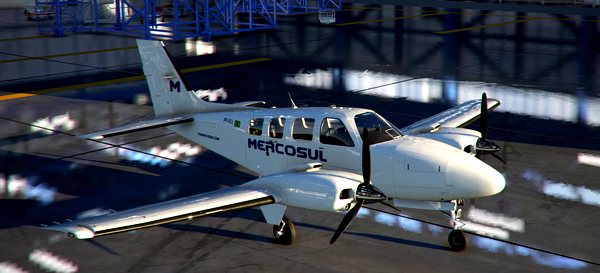 Livery - Mercosul - MLA - G58 8K - for Microsoft Flight Simulator