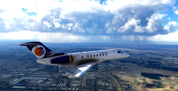 longitude-livery-Caspian Air (4K) - for Microsoft Flight Simulator