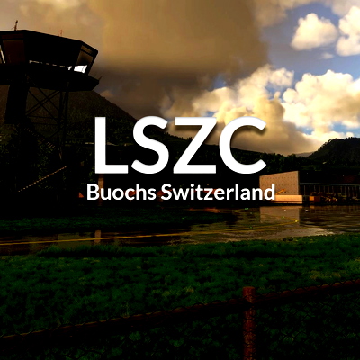 LSZC - Buochs Switzerland: Home of Pilatus Aircraft Ltd - for Microsoft Flight Simulator