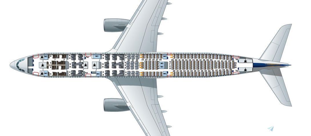 Luke AirTool Seatplan A330-300 Lufthansa for Microsoft Flight