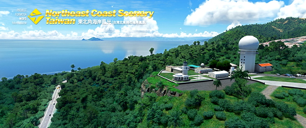 Northeast Coast Scenery, Taiwan - for Microsoft Flight Simulator