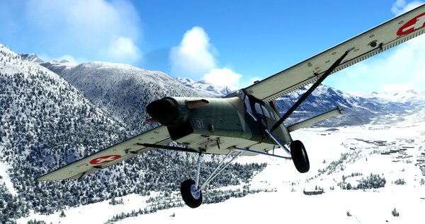 Pilatus PC-6 Swiss Air Force V-631 Repaint - for Microsoft Flight Simulator