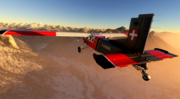 Pilatus PC6 Porter (asobo) Savoie - for Microsoft Flight Simulator