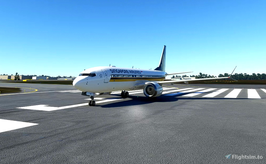 Singapore Air - Bredok3D 737 MAX for Microsoft Flight Simulator | MSFS