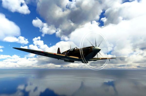 Spitfire MK Vb - for Microsoft Flight Simulator