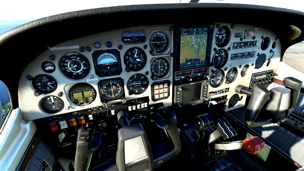 TDS GTNXi screen integration for Carenado C337 Skymaster - for Microsoft Flight Simulator