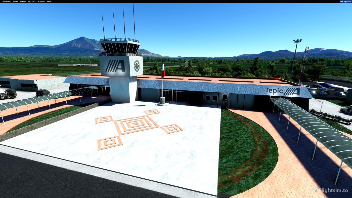 Tepic Intl. Airport MMEP for Microsoft Flight Simulator MSFS