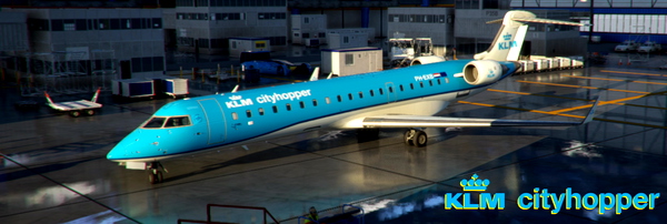 Aerosoft CRJ550 MSFS KLM - for Microsoft Flight Simulator