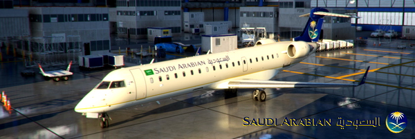 Aerosoft CRJ550 MSFS Saudi Arabian - for Microsoft Flight Simulator