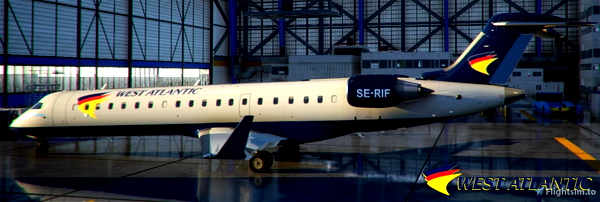 Aerosoft CRJ550 MSFS West Atlantic Cargo Airline - for Microsoft Flight Simulator