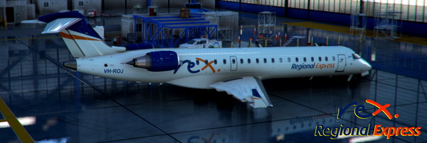 Aerosoft CRJ550 REX Express - for Microsoft Flight Simulator