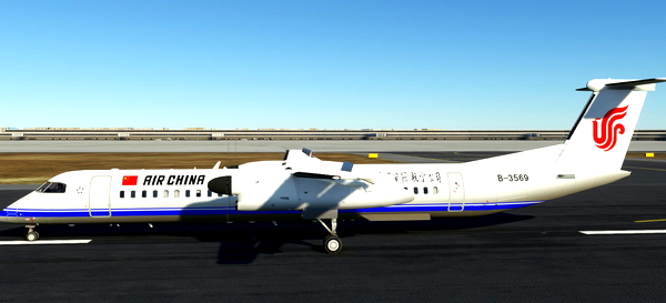 Air China DH8-Q400 - for Microsoft Flight Simulator