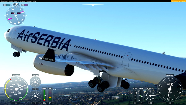 Air Serbia Airbus A330 - for Microsoft Flight Simulator