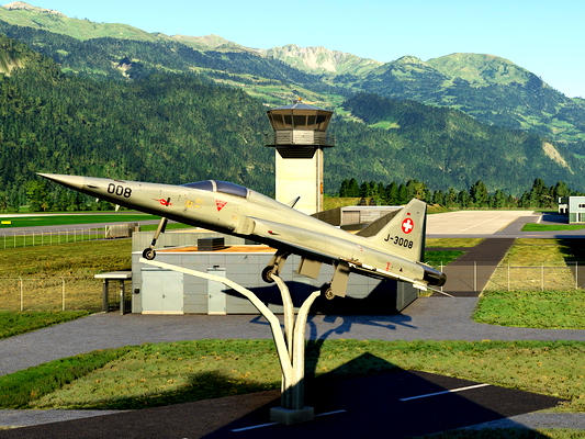 Airbase Meiringen LSMM as real as possible - for Microsoft Flight Simulator