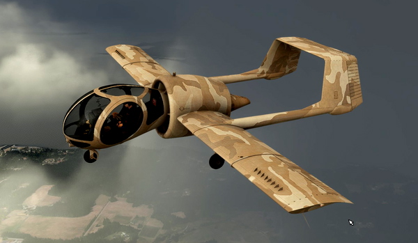 AIRPAC1 Got Friends Optica Desert Camo - for Microsoft Flight Simulator