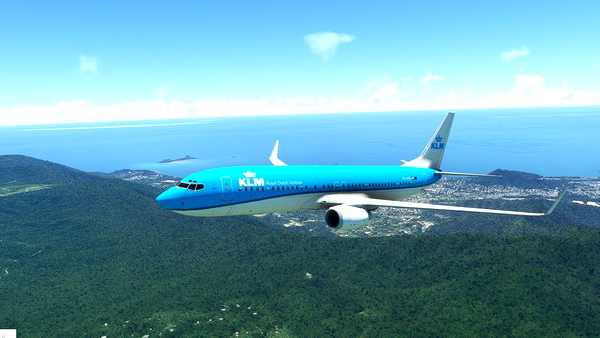 B73X KLM Corrected - for Microsoft Flight Simulator