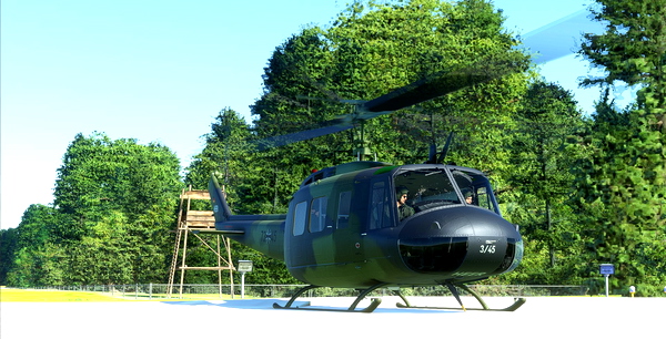Bell UH-1D Heeresflieger Jahr 2021 - for Microsoft Flight Simulator