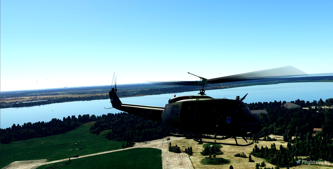 Bell UH-1D LTG62 Luftwaffe for Microsoft Flight Simulator | MSFS