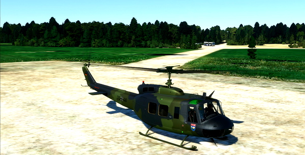 Bell UH-1D LTG63 Luftwaffe - for Microsoft Flight Simulator