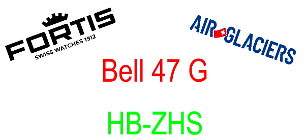 Bell47G HB-ZHS Air Glaciers (Fictional) - for Microsoft Flight Simulator