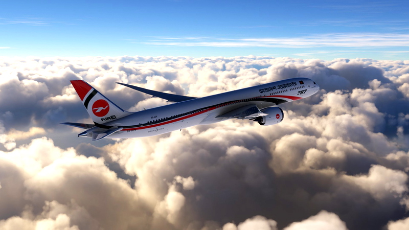 Biman Bangladesh Boeing 787 for Microsoft Flight Simulator MSFS