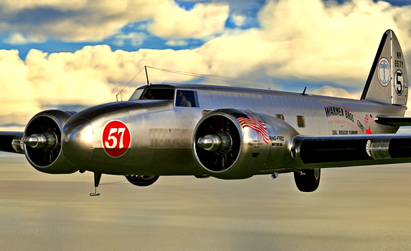 Boeing 247d Roscoe Turner - for Microsoft Flight Simulator