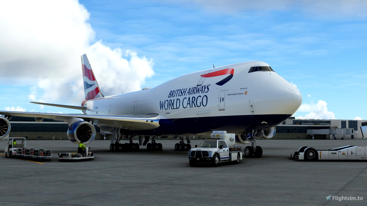 British Airways World Cargo [no mirror] for Microsoft Flight Simulator