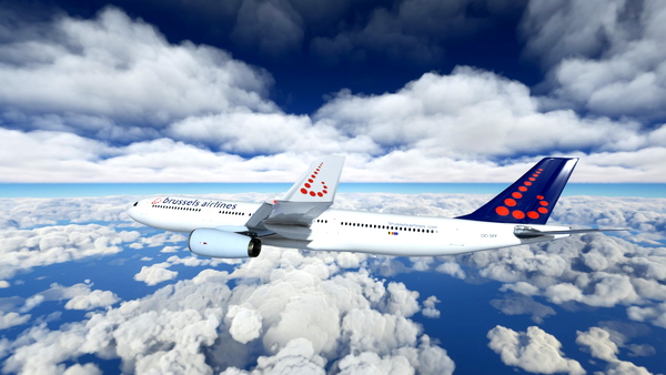 Brussels Airlines OO-SFF PMP A330-300 | 4K - for Microsoft Flight Simulator