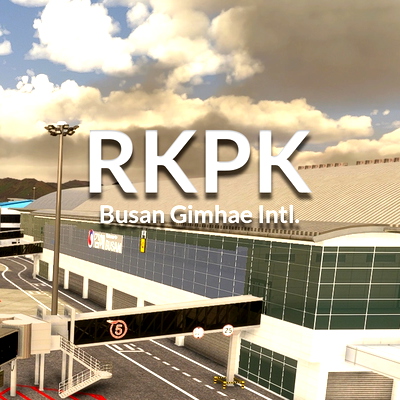 Busan Gimhae Intl. Airport - RKPK - for Microsoft Flight Simulator