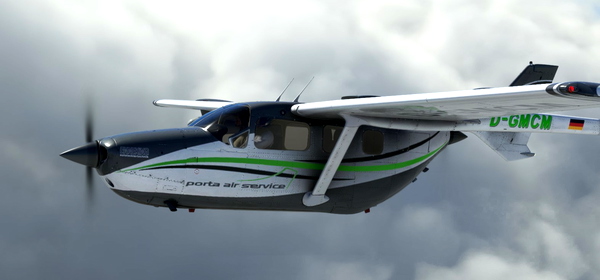 Carenado C337 Skymaster White and Grey - for Microsoft Flight Simulator