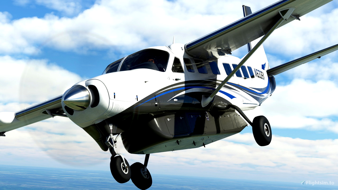 Cessna 208B Grand Caravan N633EX til Microsoft Flight Simulator | MSFS