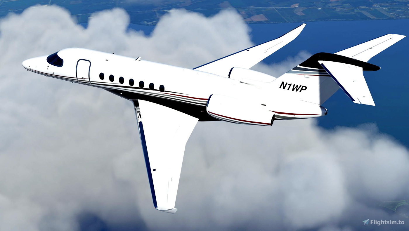 Cessna Citation Longitude N1wp For Microsoft Flight Simulator 