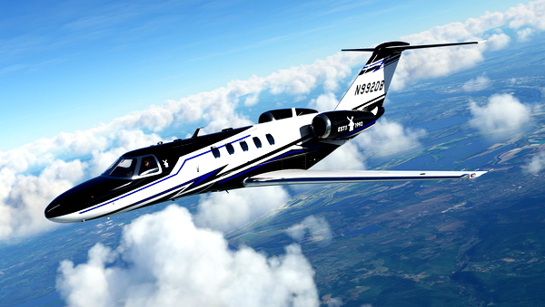 CJ4 N922DB - for Microsoft Flight Simulator