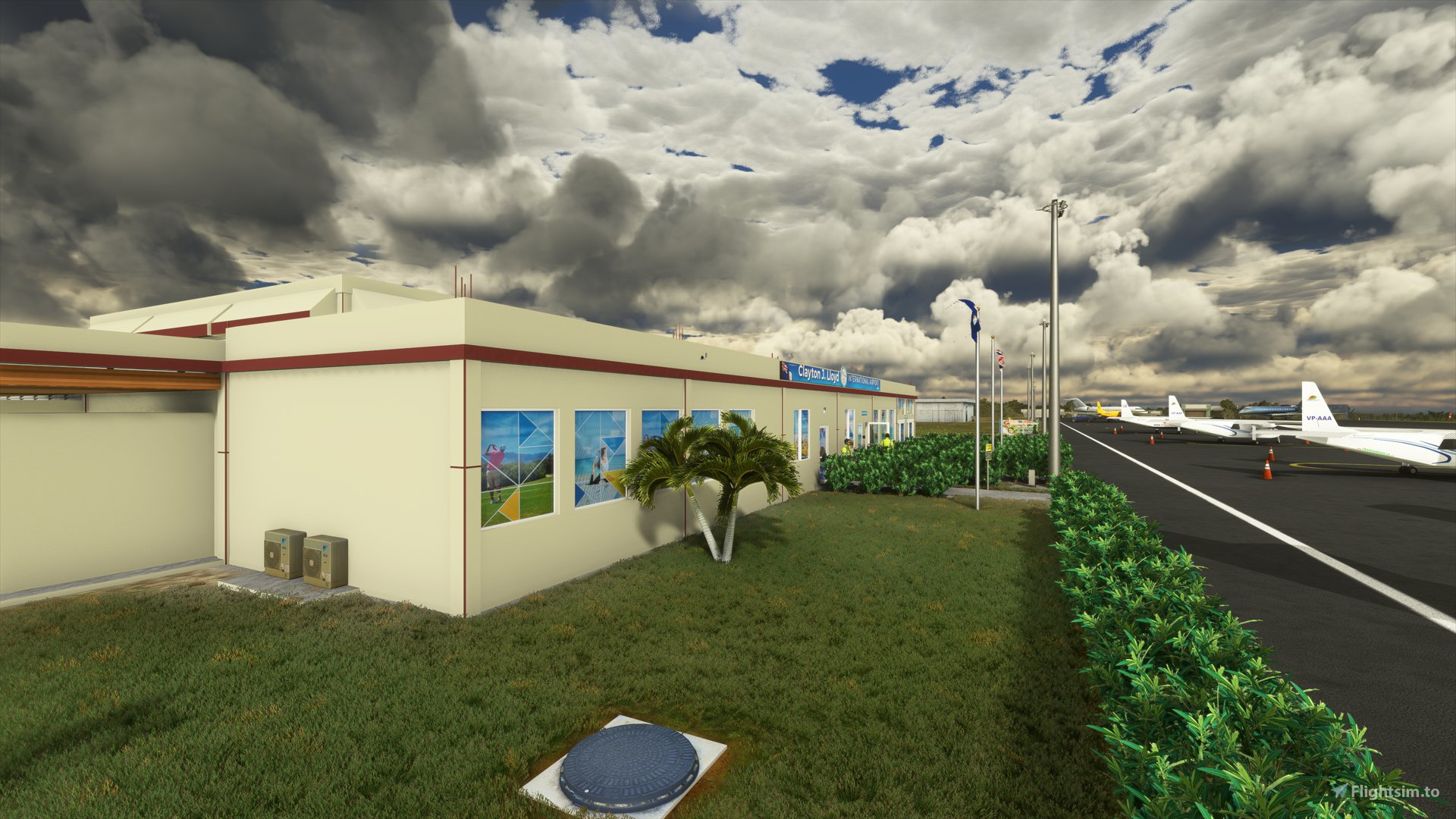 SLH Sim Designs | TQPF - Clayton J. Lloyd Intl. Airport For MSFS