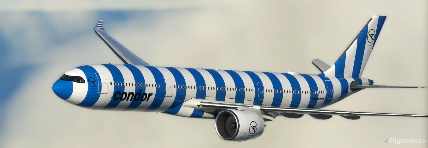 Condor Blue 2022 | Headwind Airbus A330-900neo for Microsoft Flight ...