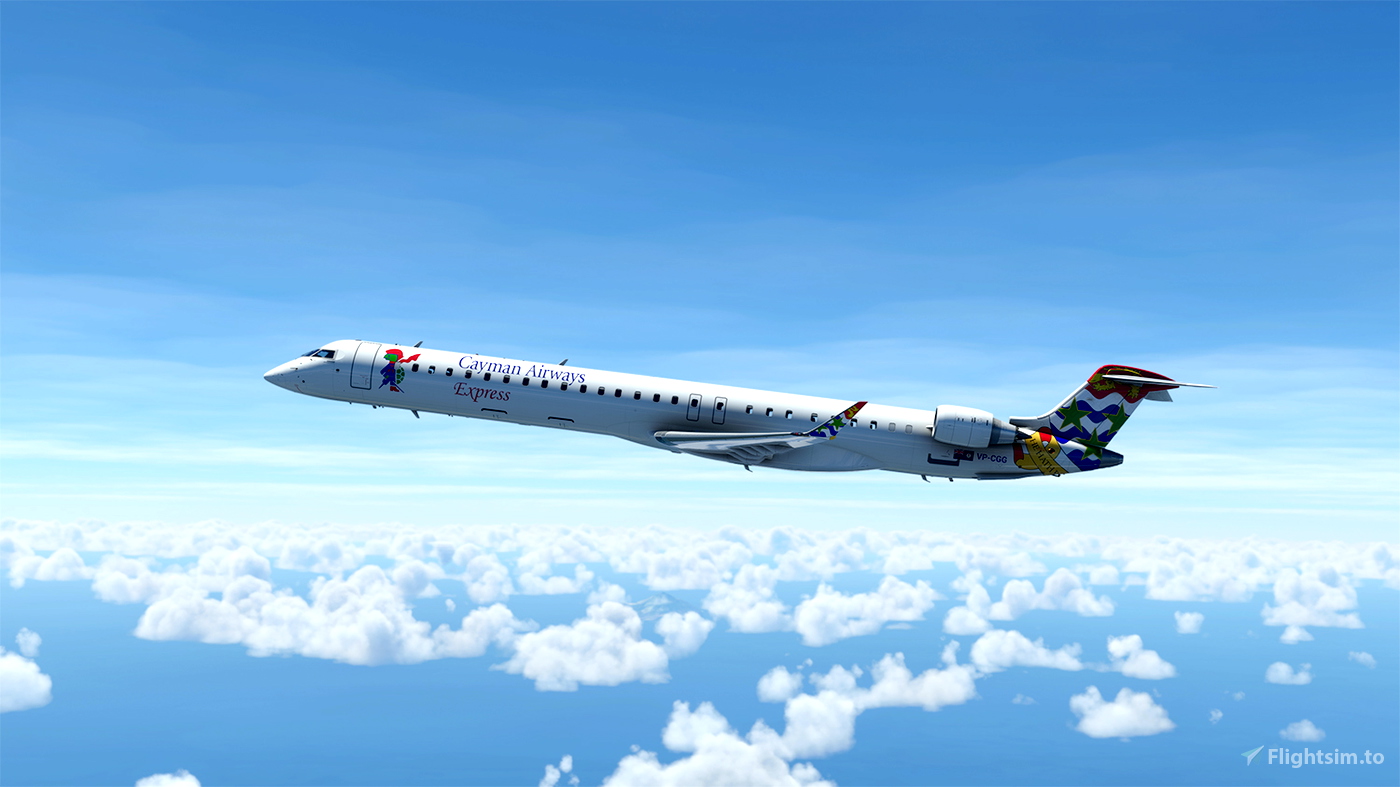 CRJ 1000 Cayman Airways Express 8K (Requested) for Microsoft Flight ...