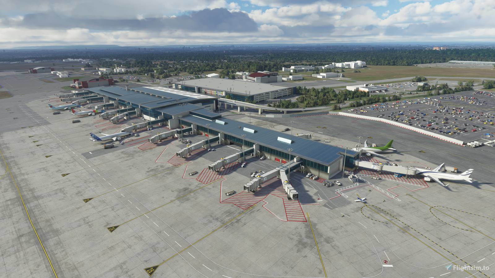 Roman Design CYOW Ottawa Macdonald Cartier International Airport per Microsoft Flight Simulator MSFS