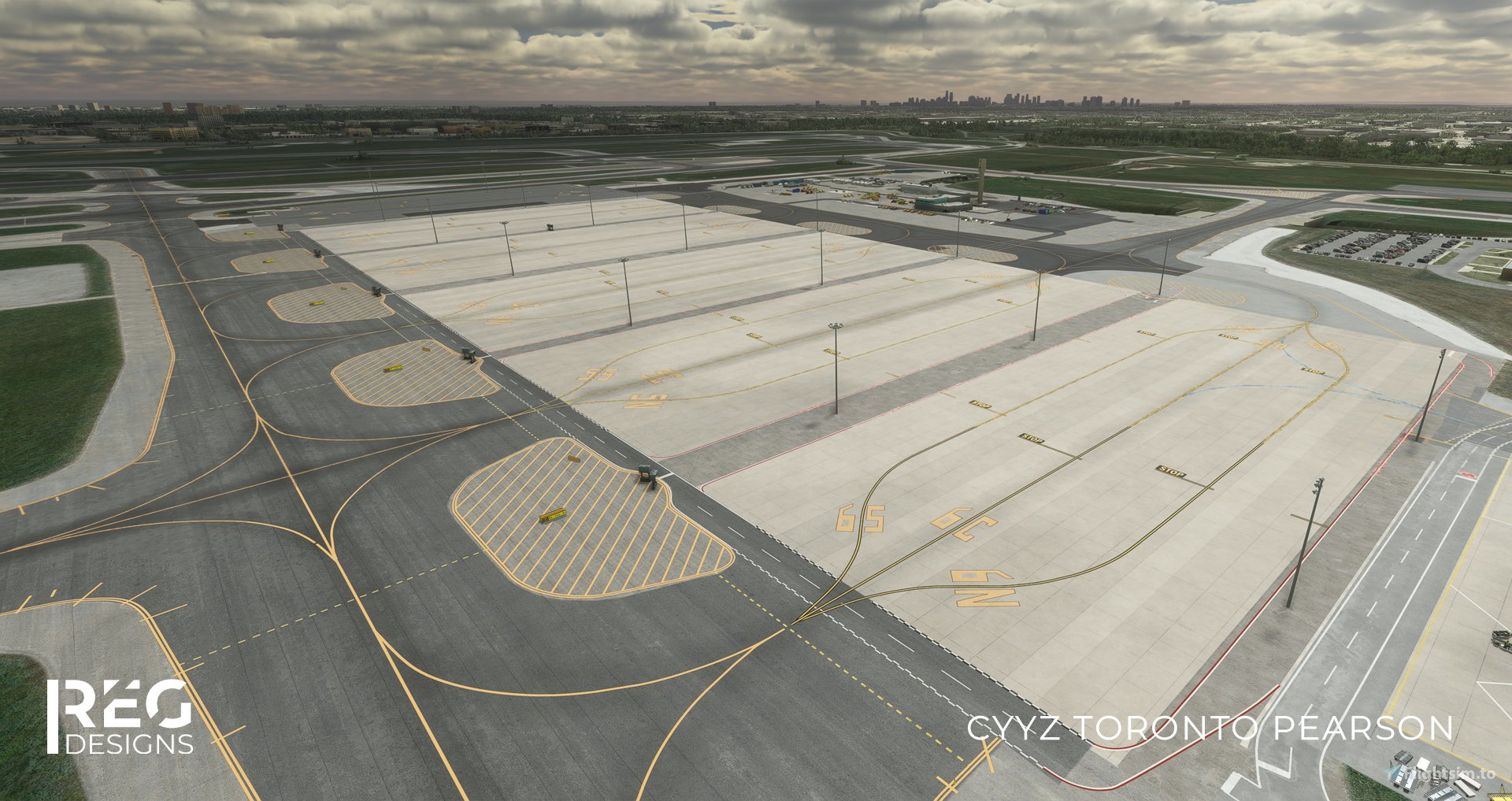 RegDesigns - CYYZ - Toronto Pearson International Airport для Microsoft ...