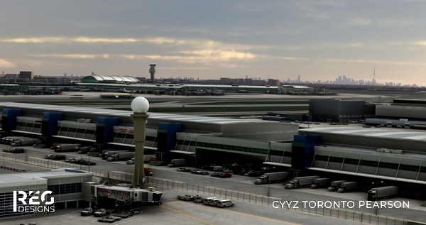 CYYZ - Toronto Pearson International Airport Microsoft Flight Simulator