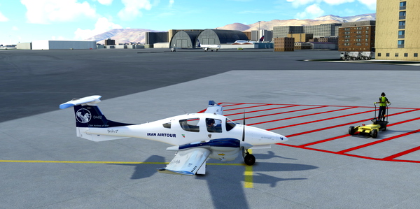 Daimond DA62-IRAN AIRTOUR (4k) - for Microsoft Flight Simulator