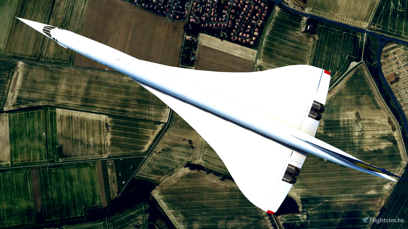 DC Designs Concorde Lufthansa (D-ASST - Fictional) for Microsoft Flight ...