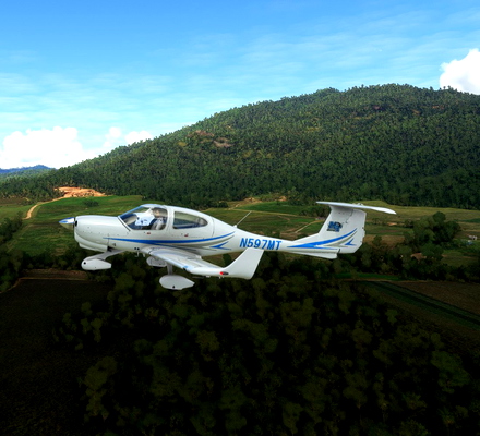Diamond DA40 NG & TDI Middle Tennessee University - for Microsoft Flight Simulator