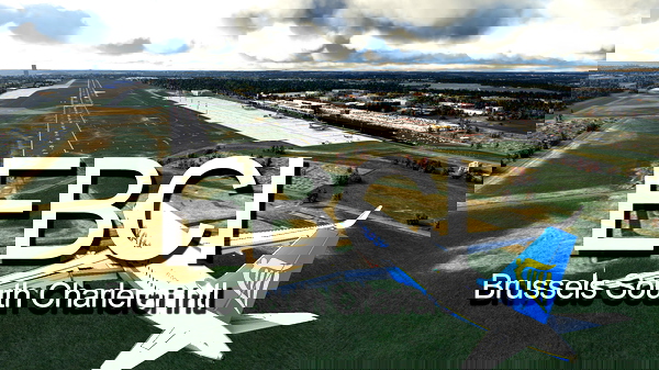 EBCI Charleroi Brussels South Airport - for Microsoft Flight Simulator