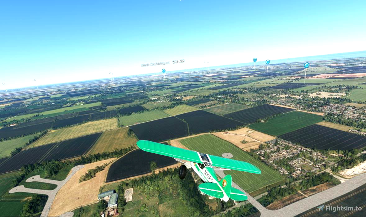 EG25 Burwell Airport Former RAF Manby for Microsoft Flight Simulator