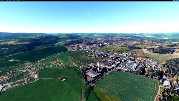 Český Krumlov - for Microsoft Flight Simulator