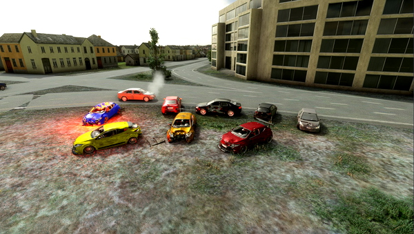 EU Wrecked Vehicle Pack - for Microsoft Flight Simulator