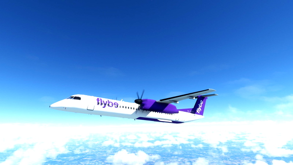 Flybe Q400 - "New Livery" pack - for Microsoft Flight Simulator