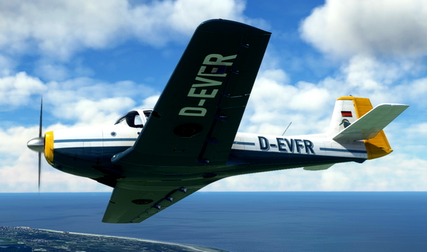 Focke-Wulf Piaggio FWP149D D-EVFR VFR-Flightsimmer - for Microsoft Flight Simulator