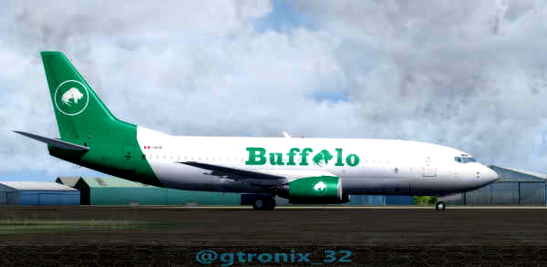 FSX/P3D Buffalo Airways 737 - for Microsoft Flight Simulator