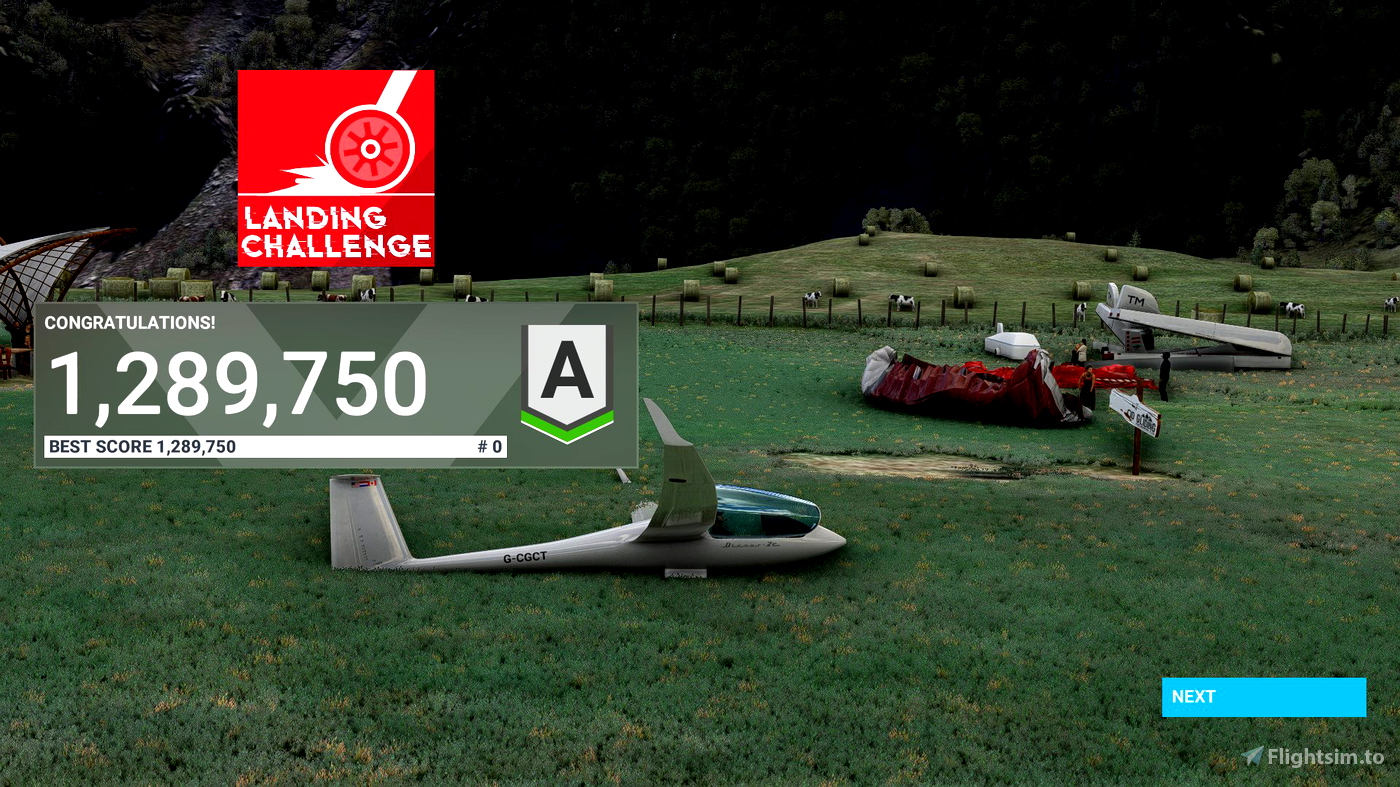 Glider Landing Challenges for Microsoft Flight Simulator MSFS